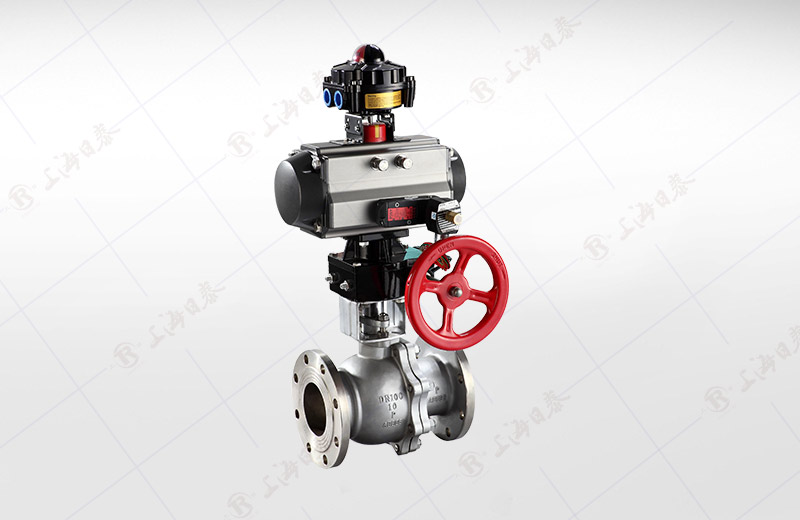 Pneumatic O-type Shut-off Ball Valve